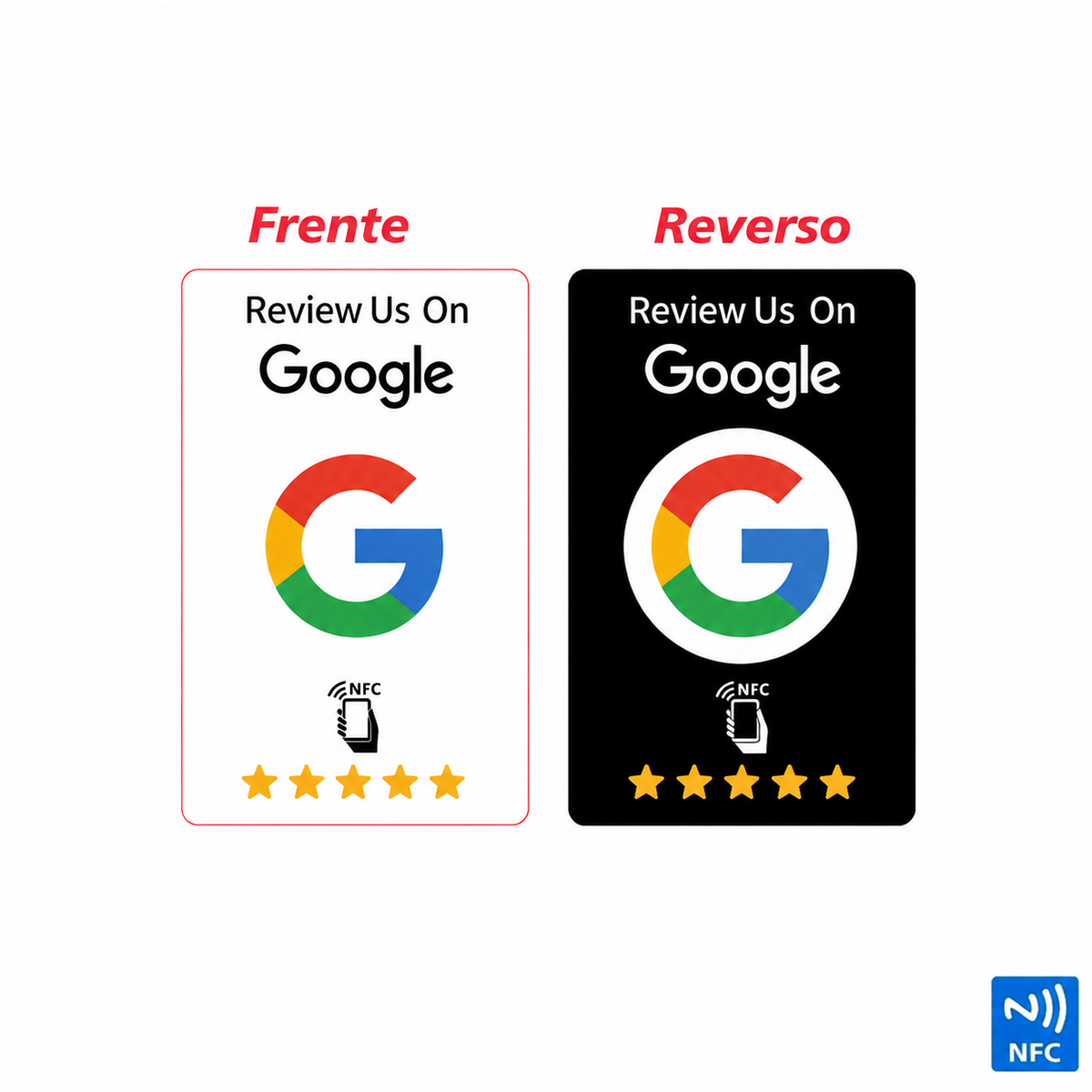 Tarjeta NFC para Reseñas de Google